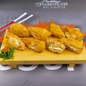 Salmon Tempura · Kapital Sushi